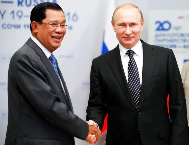 Nga tăng tốc mở rộng cánh cửa với Campuchia: Moscow phát tín hiệu chờ đón ông Hun Sen