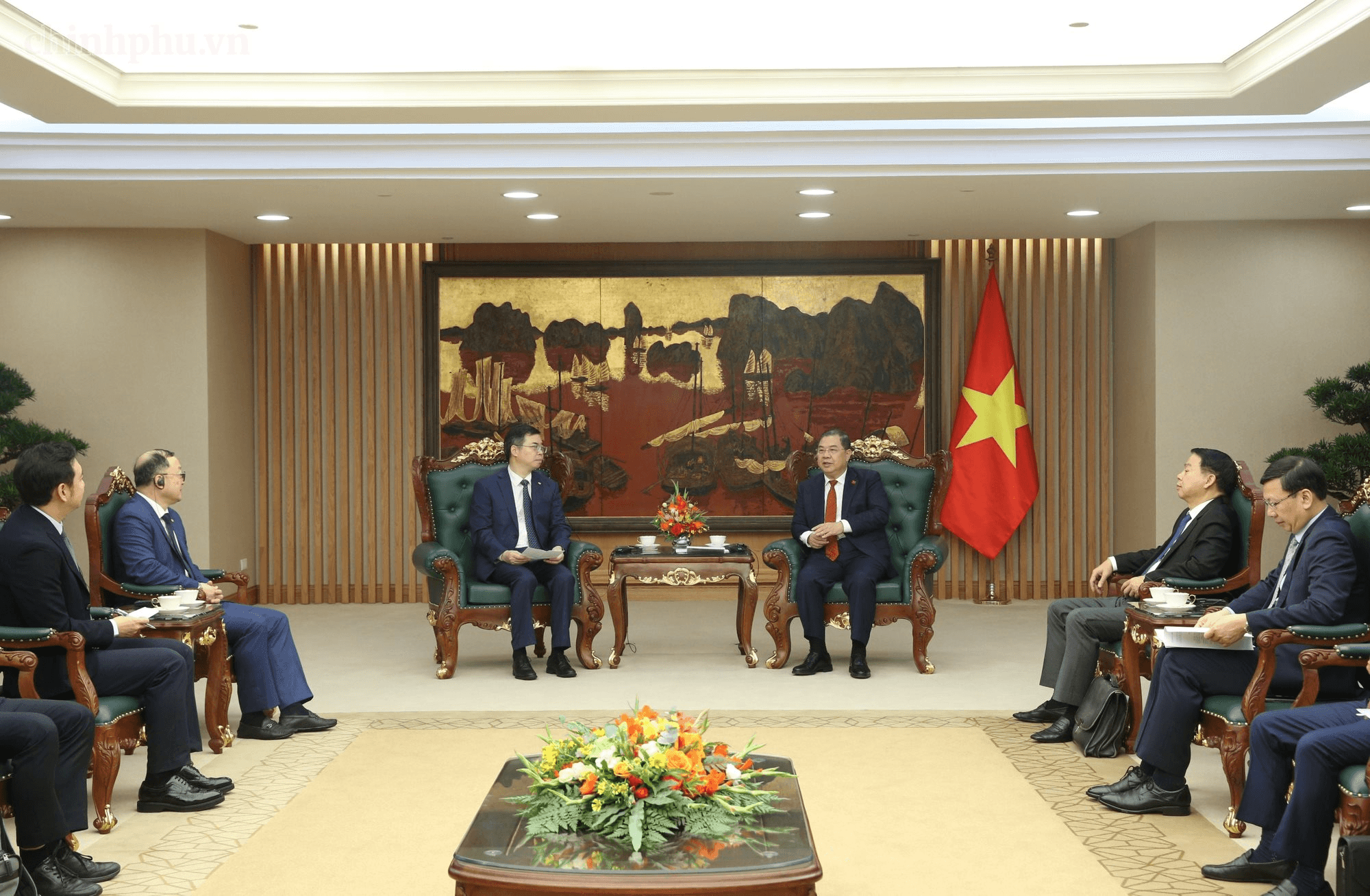 Gặp Phó thủ tướng, Tập đoàn Trung Quốc đã triển khai, thực hiện hơn 70 dự án tại Việt Nam bày tỏ mong muốn gì? 