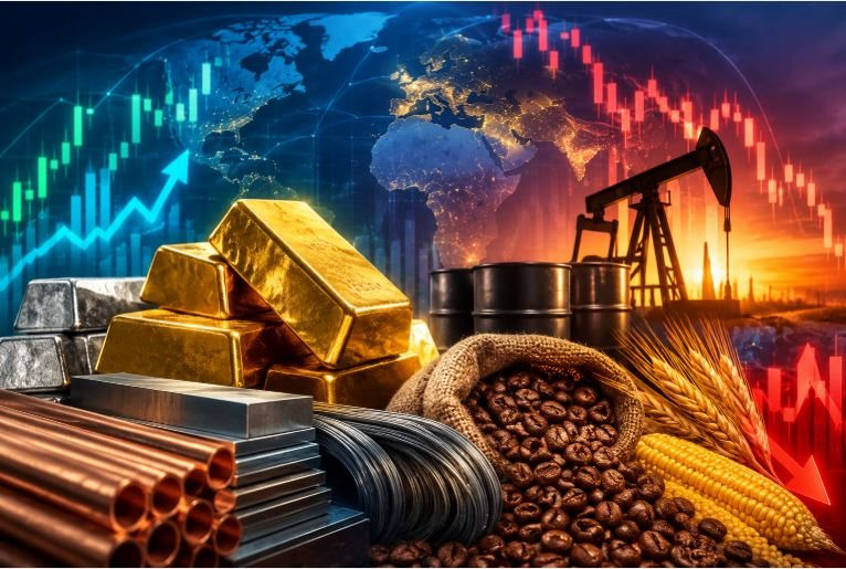 Thị trường ngày 27/8: Dầu tiếp tục lao dốc, vàng chịu áp lực, kim loại và quặng sắt phân hóa