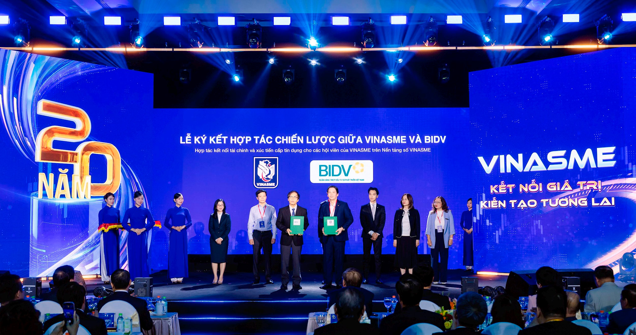 BIDV và VINASME hợp tác kết nối tài chính số