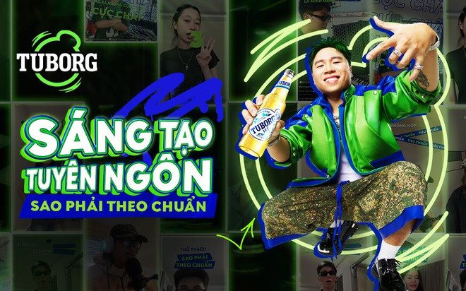 Soi dàn Gen Z sống chất vừa giật tung áp lực trong MV đồng sáng tạo độc đáo của bia Tuborg và 24K Right
