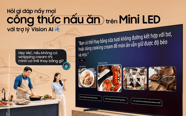 Samsung AI TV “gỡ rối” cho người dùng bằng loạt mẹo vặt cuộc sống hữu ích