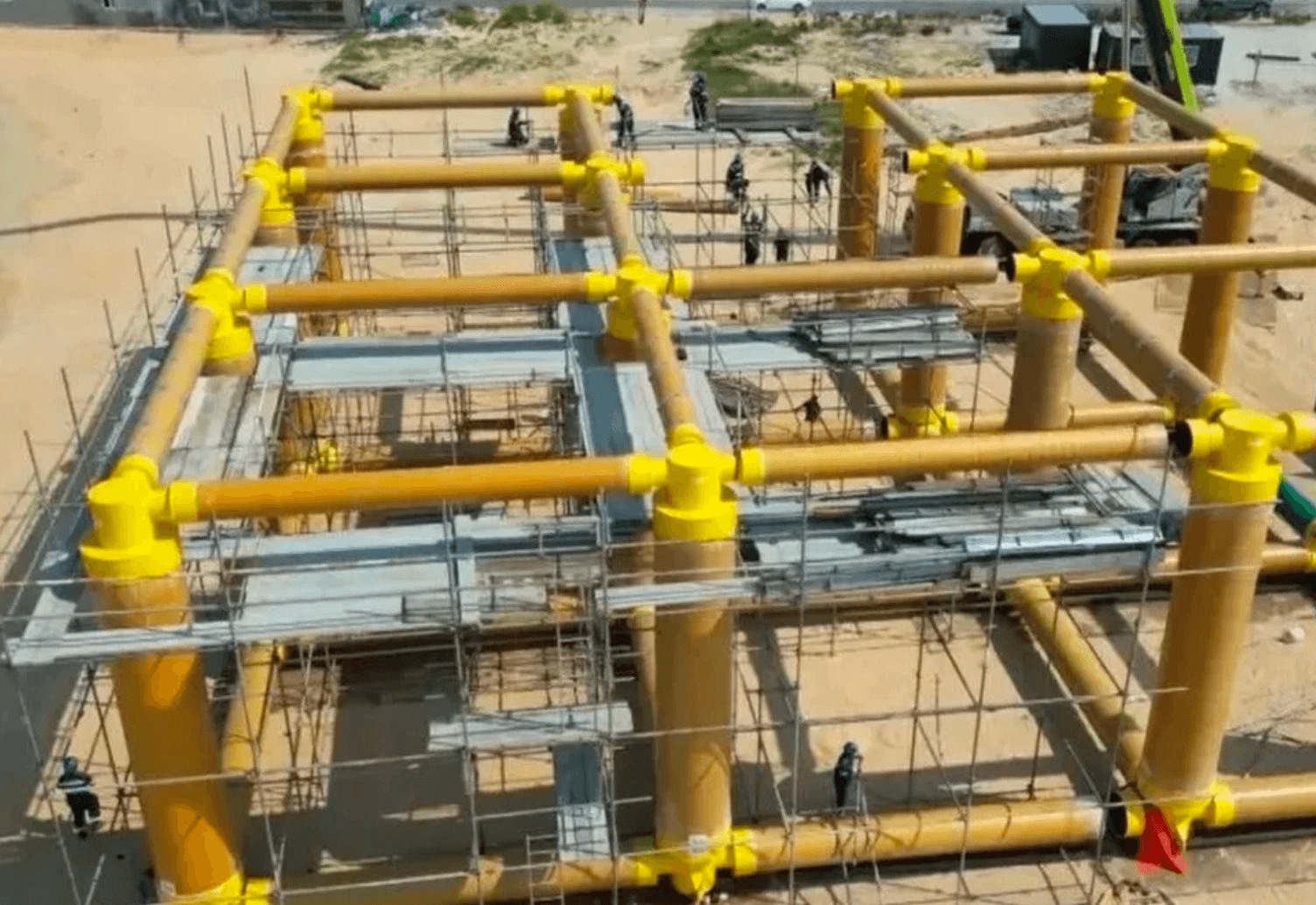 Chưa từng có trên thế giới: Dùng tre thay thép dựng nhà máy điện 100 kW giữa biển, chịu được nước mặn và tia UV