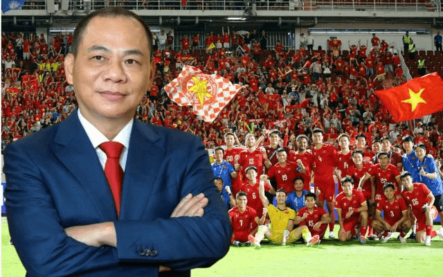 Tỷ phú Phạm Nhật Vượng đã âm thầm đồng hành cùng đội tuyển Việt Nam theo cách này