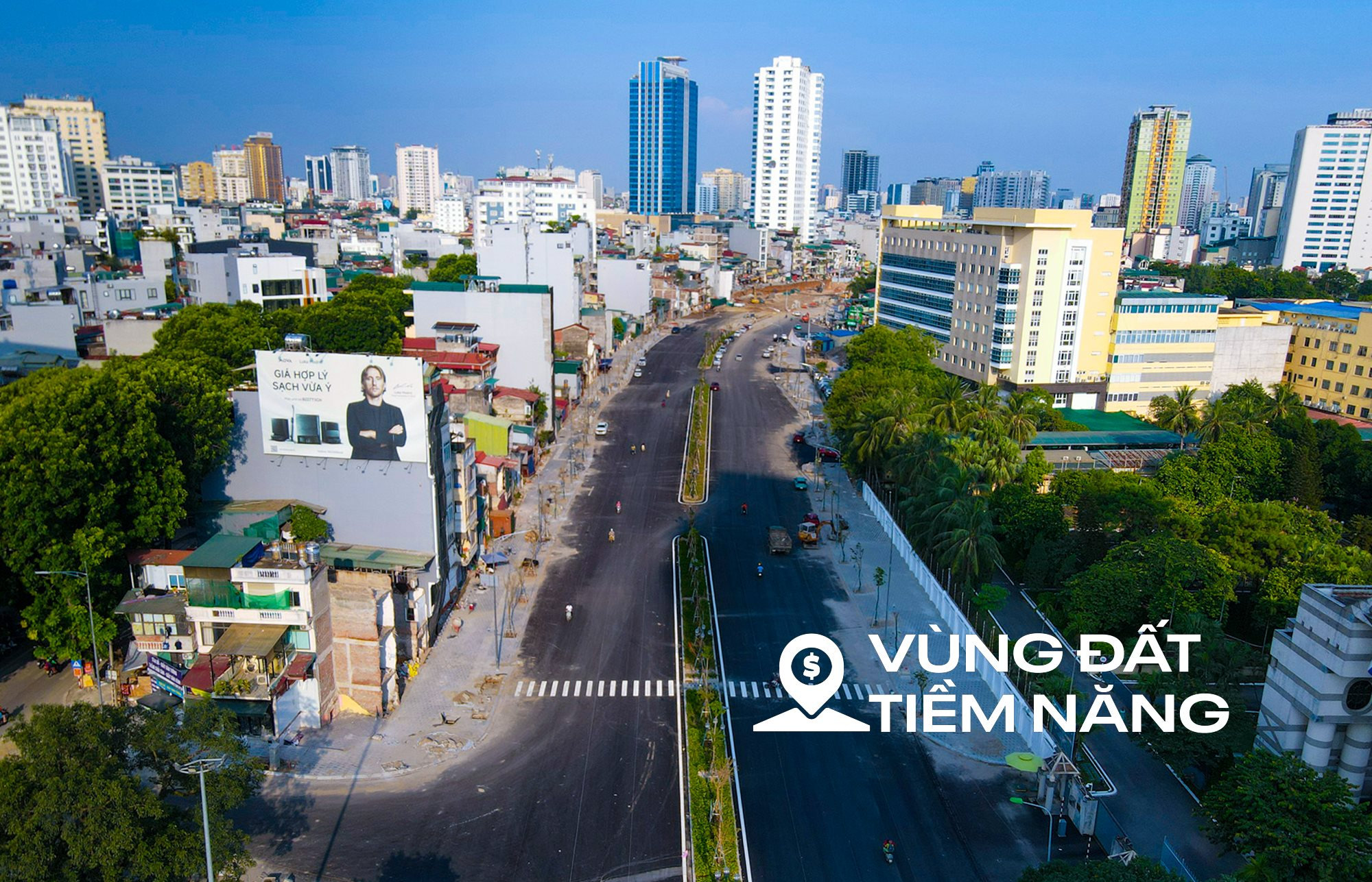 Đường đắt nhất hành tinh 3,5 tỷ mỗi mét đã thông xe kỹ thuật, người dân hai bên đường tấp nập sửa nhà, chuẩn bị mở cửa hàng 