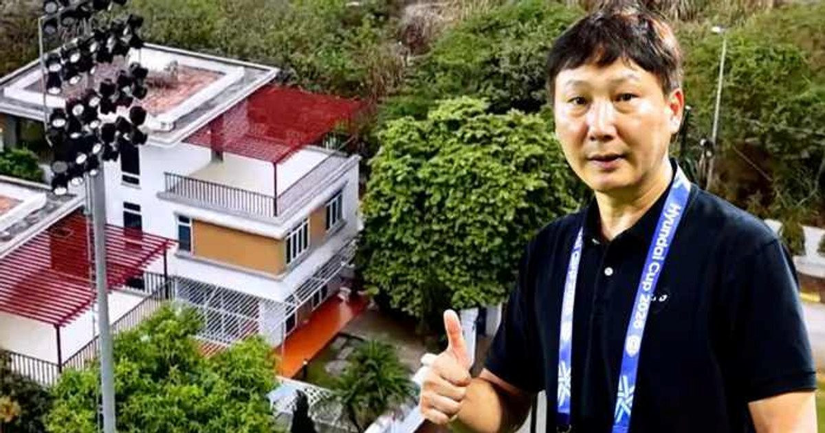 Biệt thự ở khu vực HLV Kim Sang Sik đang sống tại Hà Nội có giá bao nhiêu?
