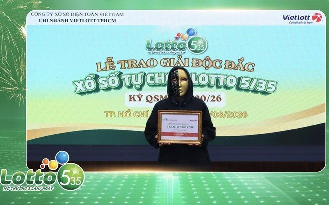 Chỉ trong 1 tháng, xổ số quay nhanh Lotto 5/35 đã có 5 tỷ phú Độc đắc!