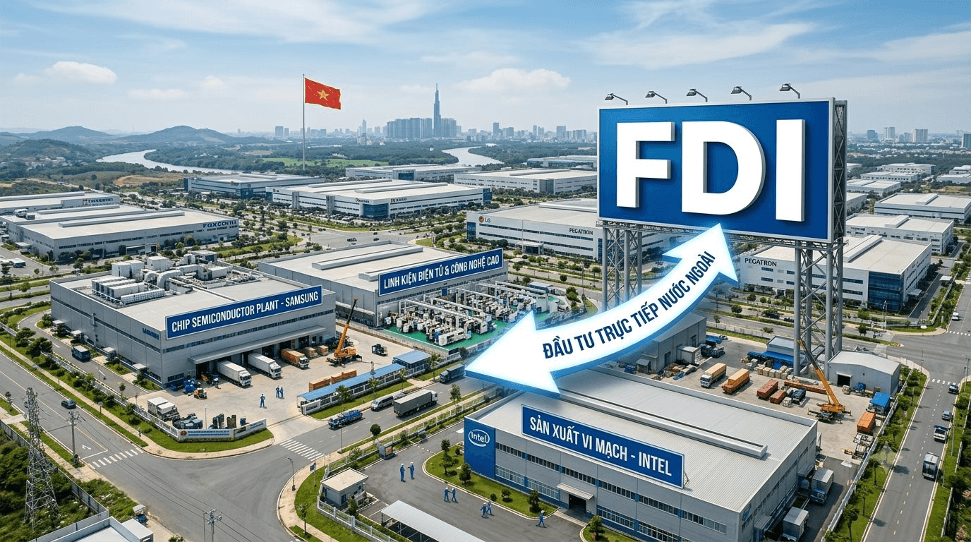 FDI 8 tháng năm 2026 vượt 40,6 tỷ USD, vốn thực hiện đạt kỷ lục 5 năm