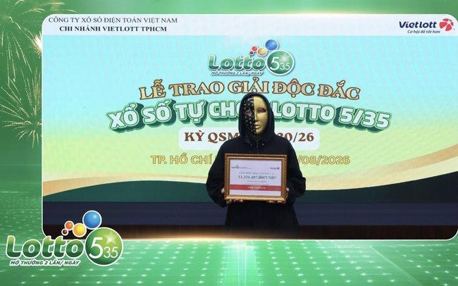 ‏Chỉ trong 1 tháng, xổ số quay nhanh Lotto 5/35 đã có 5 tỷ phú Độc đắc!‏