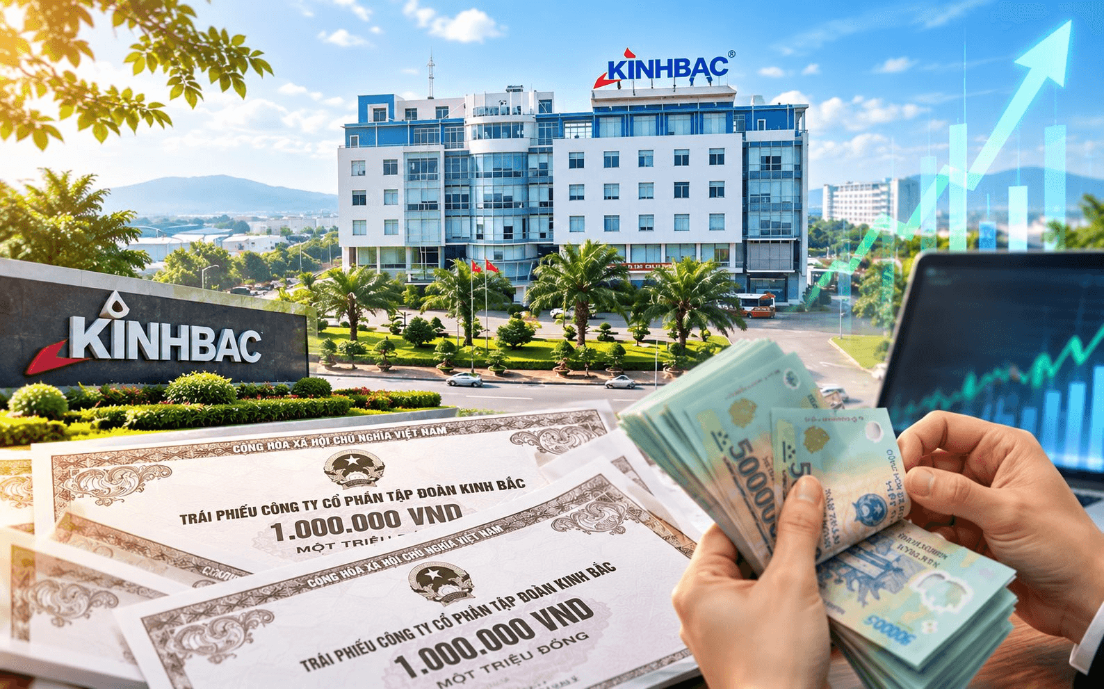 Kinh Bắc (KBC) huy động thành công 700 tỷ đồng trái phiếu, lãi suất 12%/năm