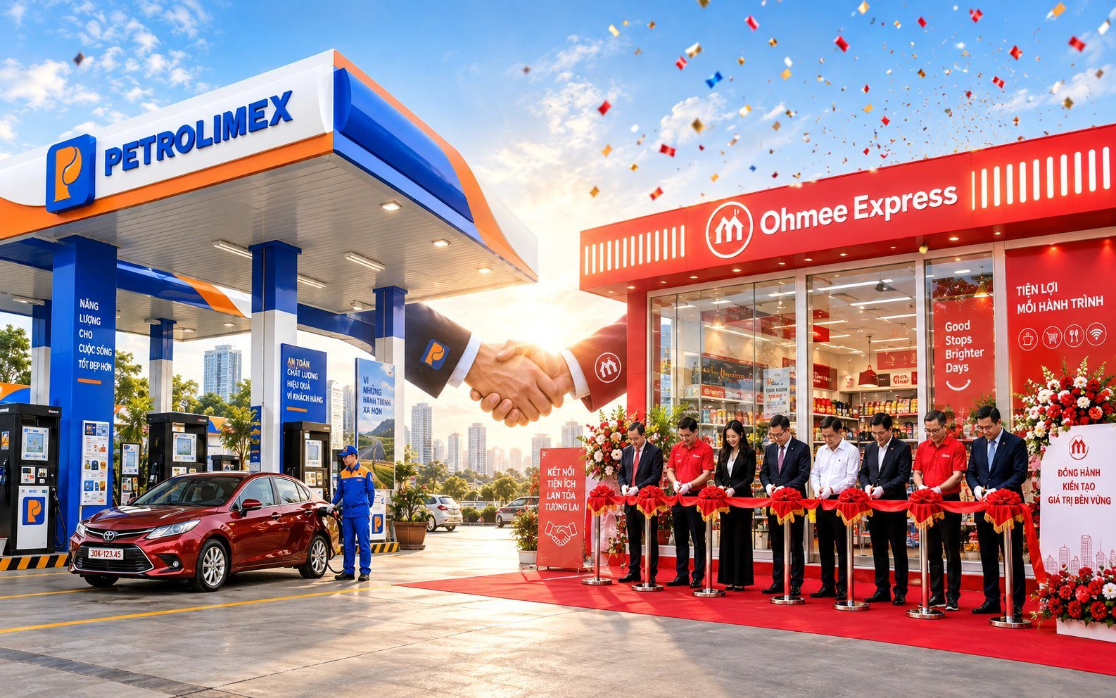 Vừa chọn Petrolimex để thử mô hình đầu tiên tại Việt Nam, chuỗi hơn 40.000 cửa hàng của đại gia Trung Quốc mới “trảm” 606 điểm bán