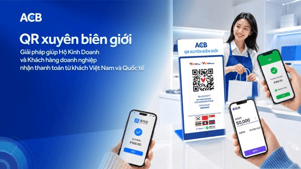 Mới từ ACB: Giải pháp thanh toán doanh nghiệp, hộ kinh doanh và khách hàng đều quan tâm