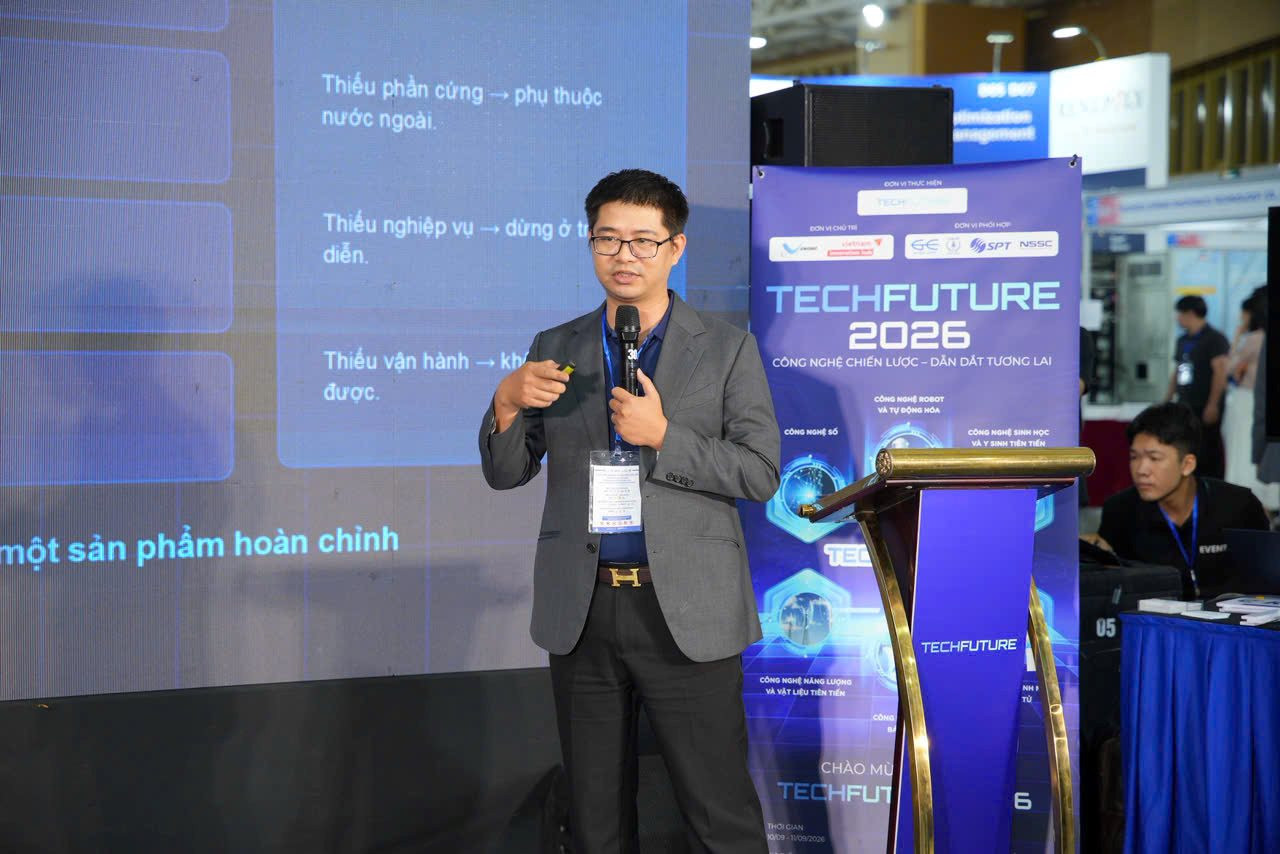 Hàng loạt sản phẩm, giải pháp công nghệ của doanh nghiệp Việt trình diễn tại TechFuture 2026