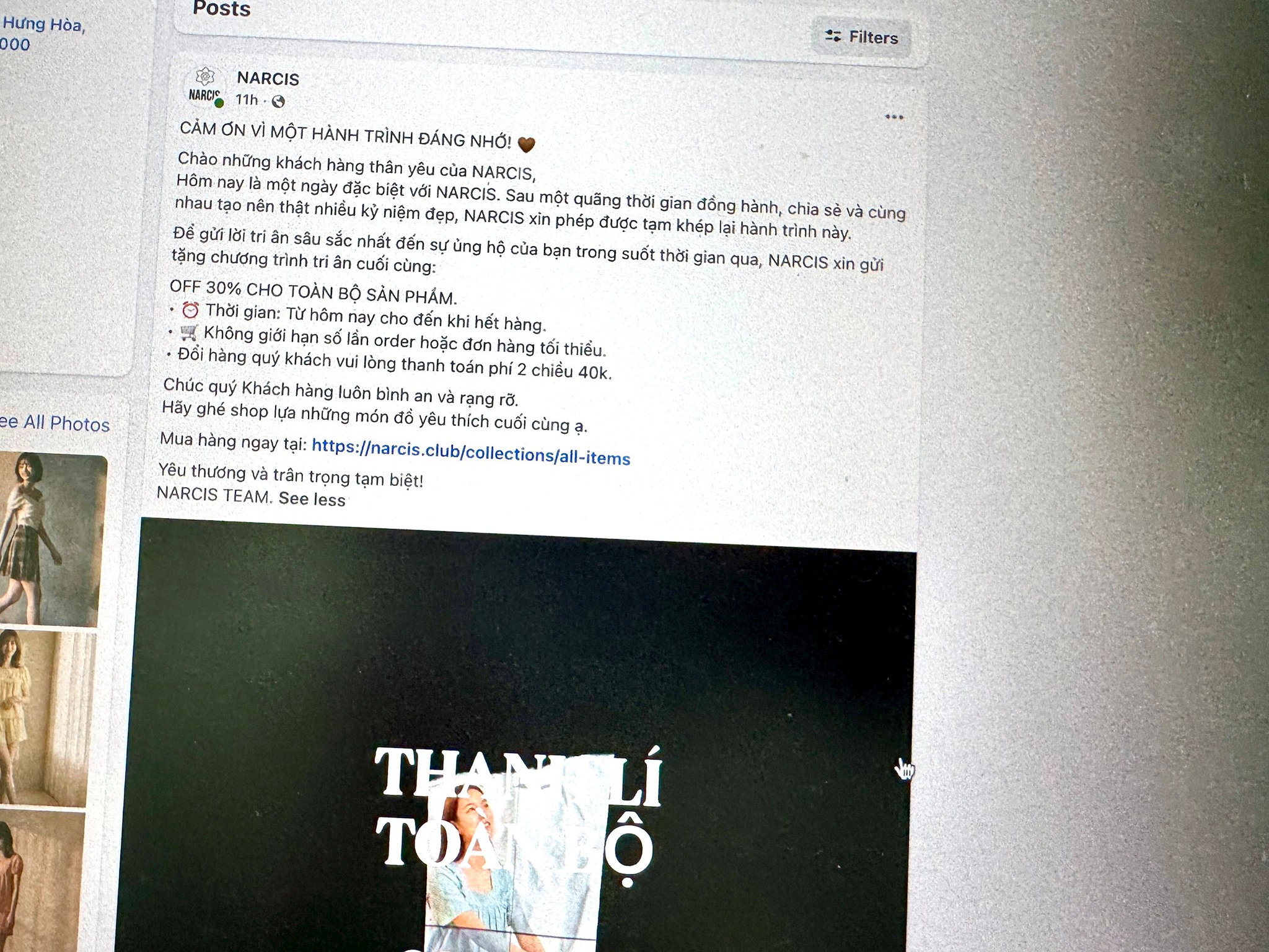 Một thương hiệu thời trang online đóng cửa sau gần 6 năm hoạt động
