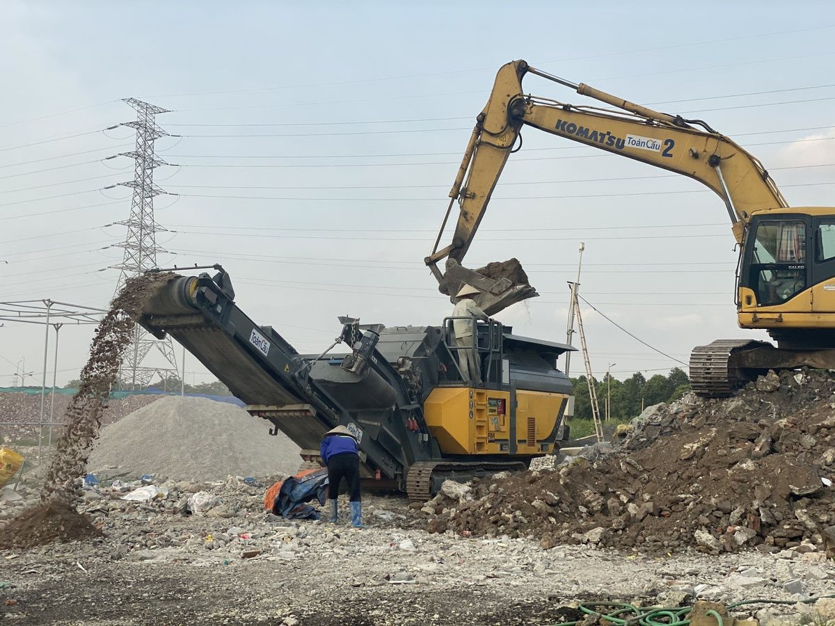 Tìm hướng tái chế chất thải xây dựng thành vật liệu tuần hoàn