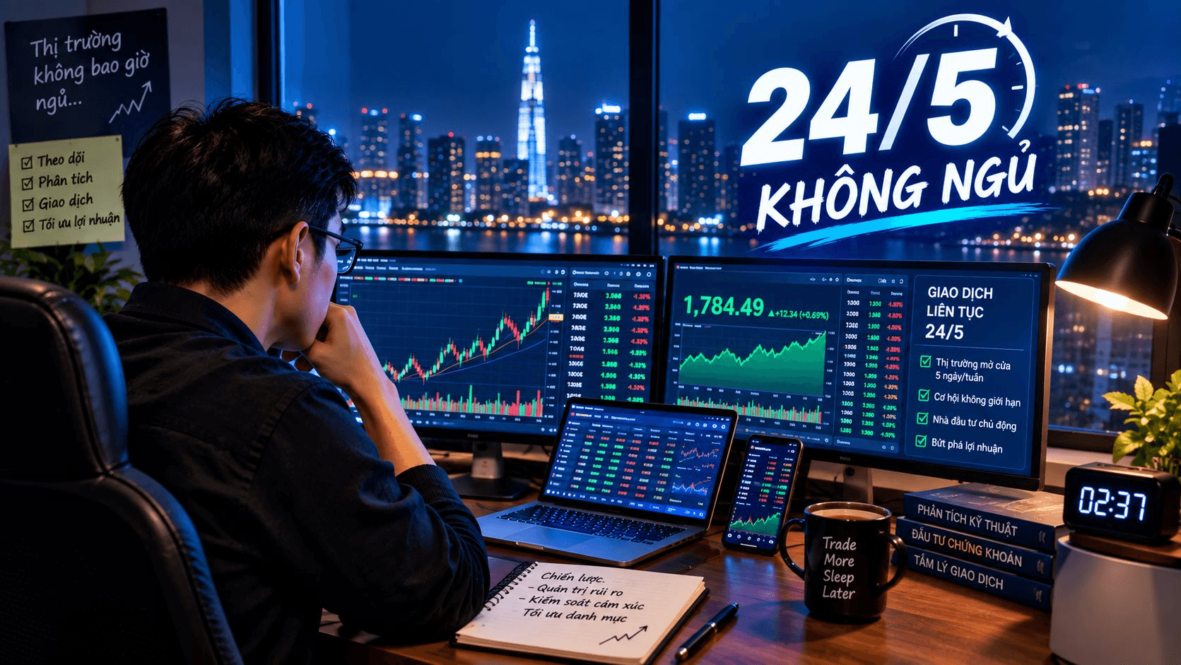 Từ New York, London đến Seoul đều muốn dòng tiền không ngủ, chứng khoán Việt Nam đang ở đâu?