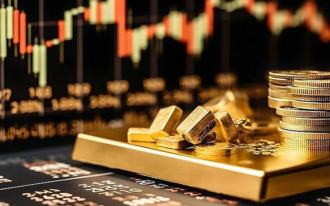 Giá vàng sáng nay lên mức cao nhất trong tuần