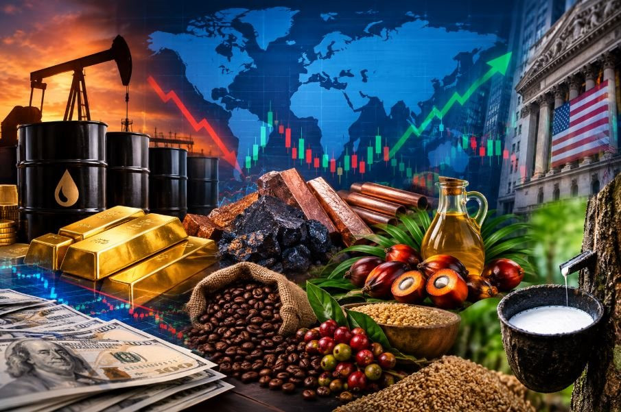 Thị trường ngày 18/9: Dầu hạ nhiệt, vàng hồi phục, cà phê và dầu cọ chịu áp lực