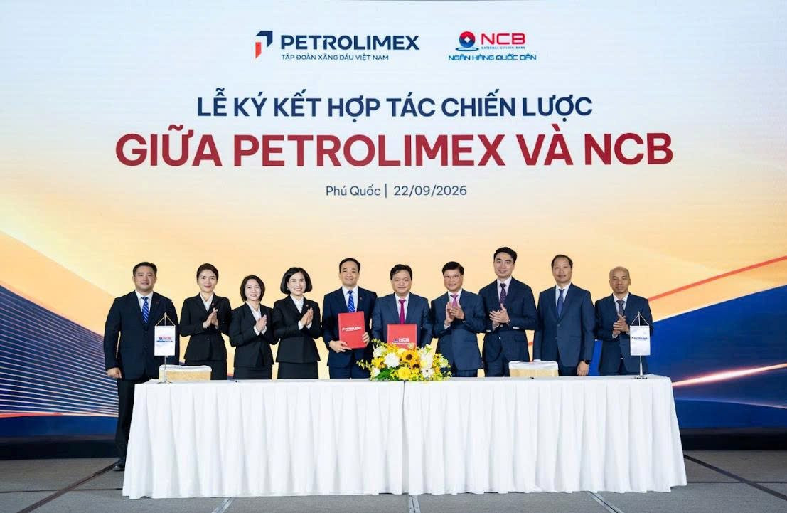 Ngân hàng NCB và PETROLIMEX hợp tác chiến lược, kết nối hiệu quả hệ sinh thái năng lượng và tài chính