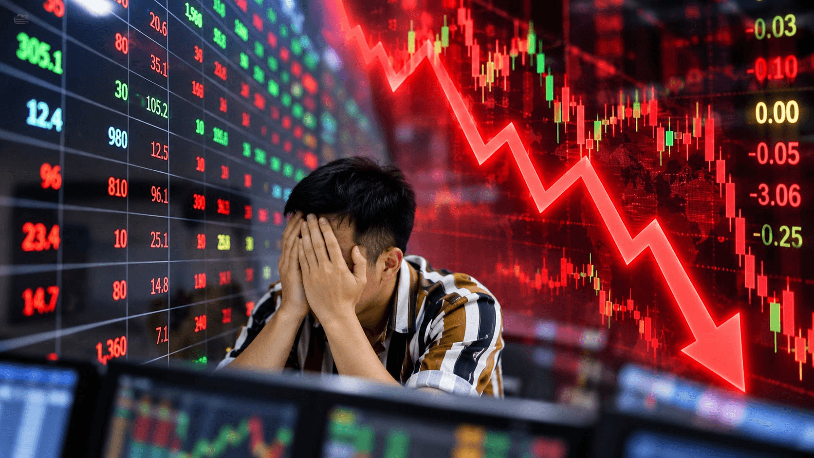 Thị trường chứng khoán “rực lửa”, VN-Index mất gần 27 điểm
