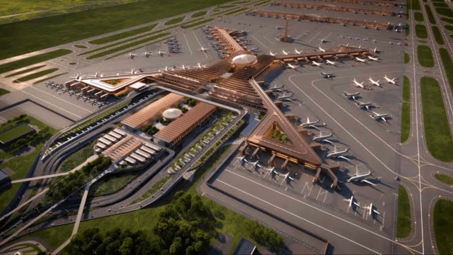 Di dời người dân, thu hồi hơn 2.500 ha đất nông nghiệp để xây sân bay 330.000 tỷ đồng