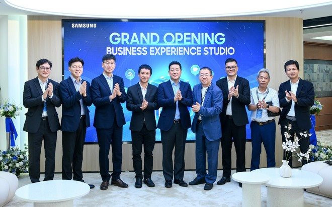 Samsung Electronics khai trương Business Experience Studio tại Việt Nam
