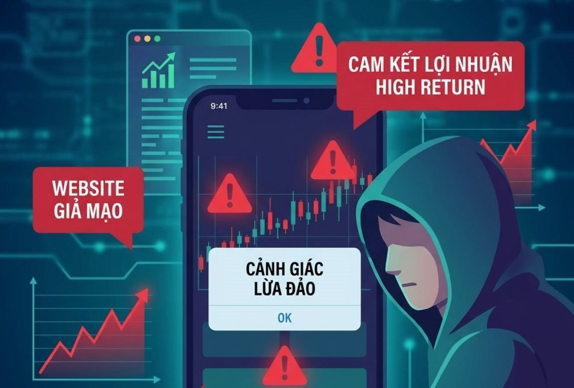 Cảnh báo giả mạo công ty chứng khoán, công ty quản lý quỹ để lừa đảo