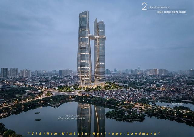 Khu đất được đề xuất xây tòa tháp đôi 99 tầng cao nhất thế giới, nối thẳng đến Sân vận động lớn nhất thế giới của Vingroup sẽ được xây thế nào sau khi các công trình hiện hữu được tháo dỡ?