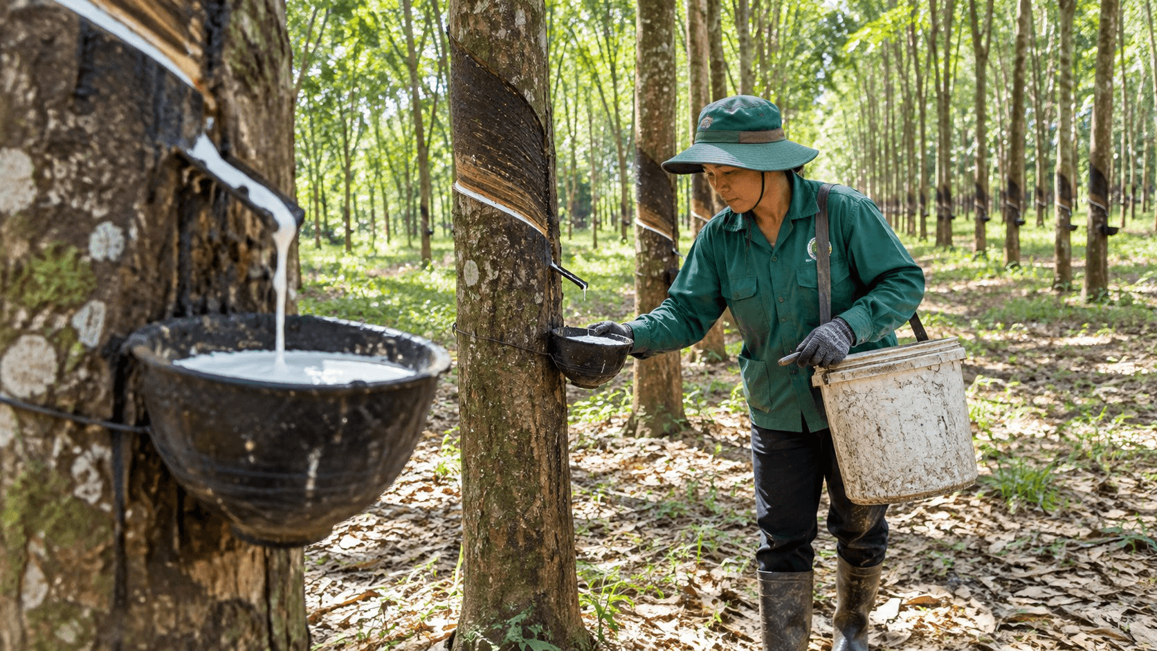 Thị trường hàng hóa ngày 6/10: Cao su phân hóa, giá gạo chững nhịp