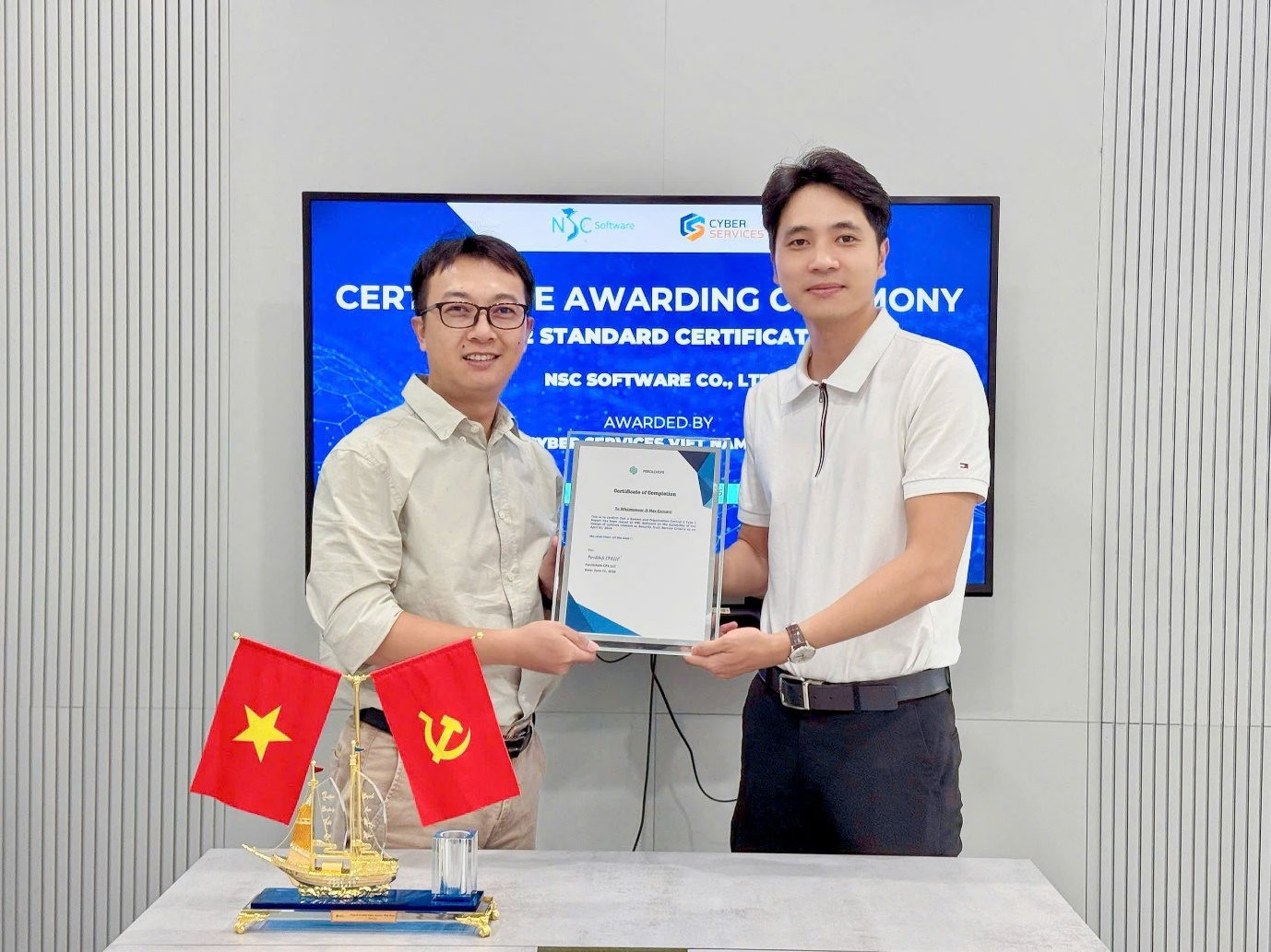 Cyber Services đồng hành cùng NSC Software hoàn thành báo cáo SOC 2, củng cố nền tảng bảo mật cho thị trường toàn cầu