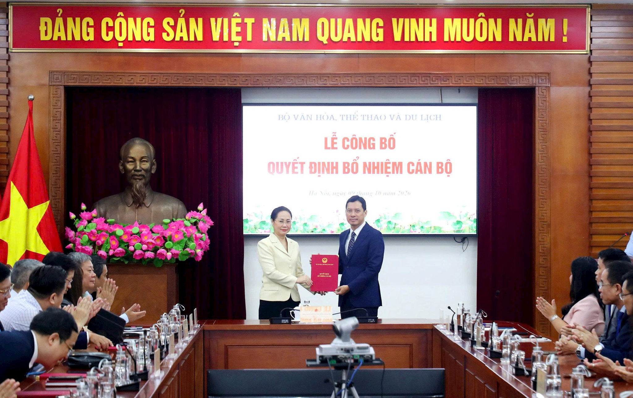 Ông Lê Quang Tự Do làm Cục trưởng Cục Báo chí, ông Lưu Đình Phúc làm Cục trưởng Cục Xuất bản và Thư viện