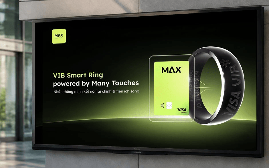 VIB Smart Ring, powered by Many Touches: Đưa trải nghiệm thanh toán từ chiếc ví lên ngón tay 