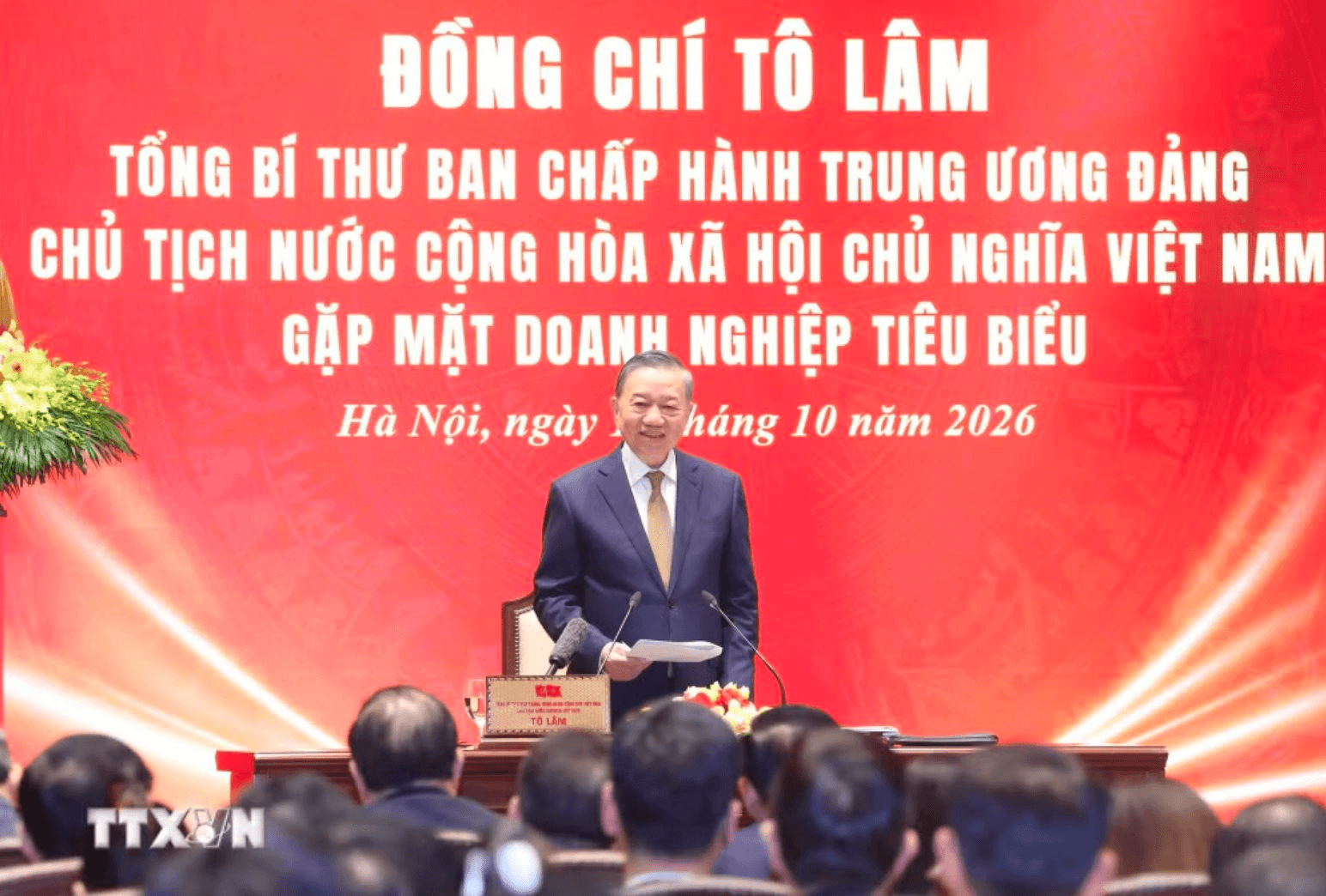 Tổng Bí thư, Chủ tịch nước Tô Lâm: Doanh nghiệp vững mạnh góp phần bồi đắp sức mạnh quốc gia