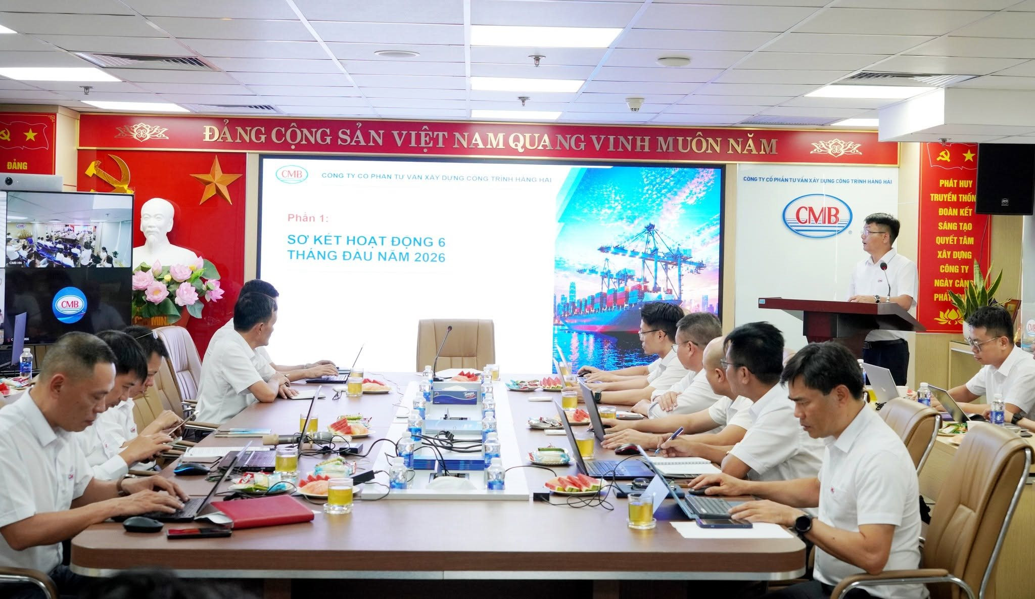 CMB chi hơn 15,6 tỷ đồng cổ tức năm 2025, hướng tới mục tiêu doanh thu hơn 202 tỷ đồng, lợi nhuận 33,3 tỷ đồng năm 2026