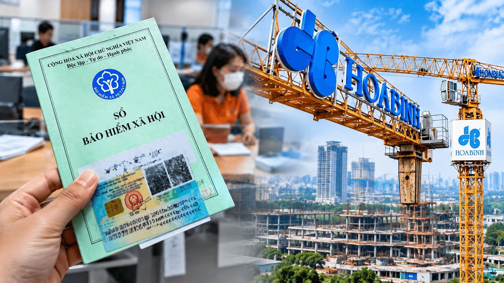 Xây dựng Hòa Bình (HBC) và loạt doanh nghiệp bất động sản có tên trong danh sách nợ BHXH tại TP.HCM