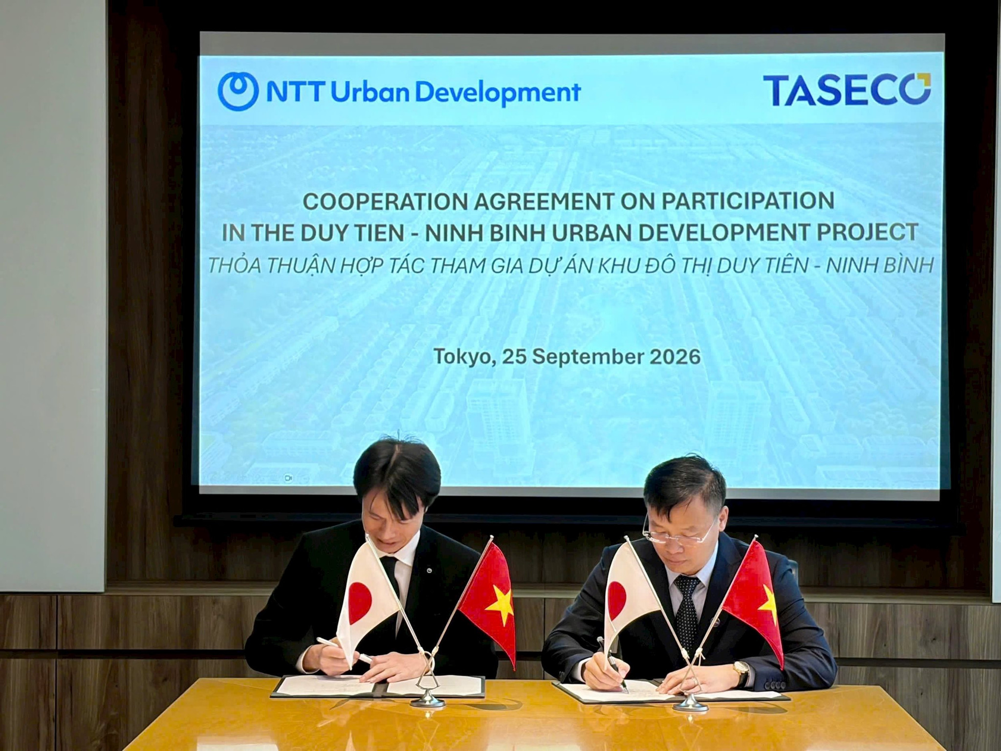 Taseco Land "bắt tay" doanh nghiệp Nhật Bản triển khai dự án 115ha tại Ninh Bình