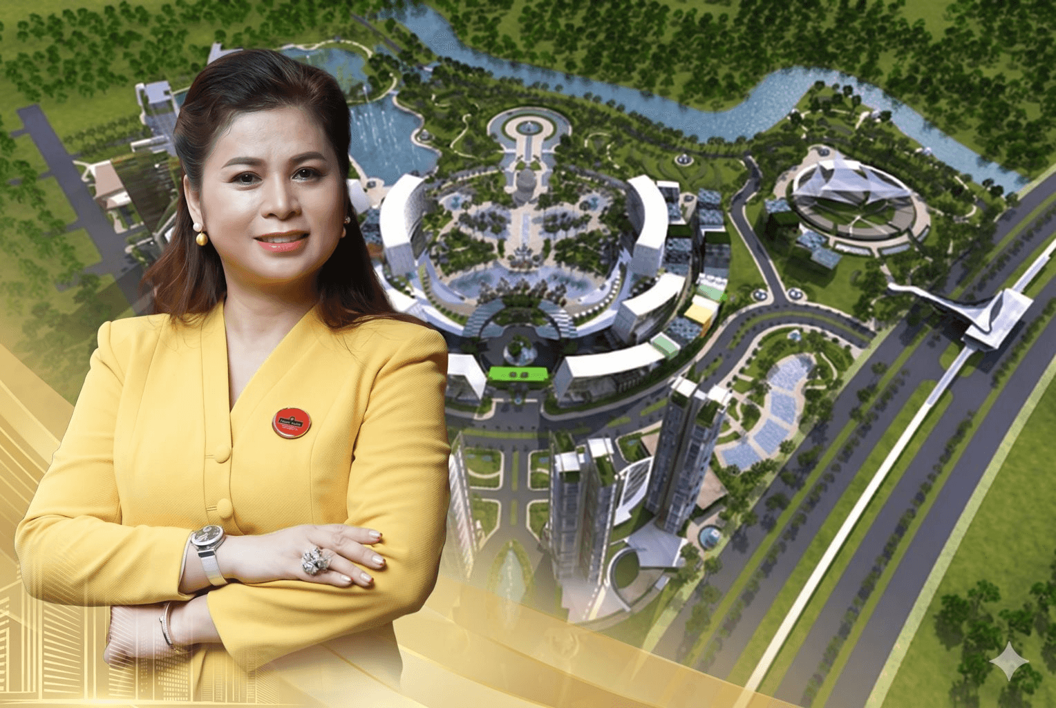Ít ai biết, bà Lê Hoàng Diệp Thảo còn làm bất động sản, liên quan khu đất làm công viên vui chơi gần 50ha ở TP.HCM