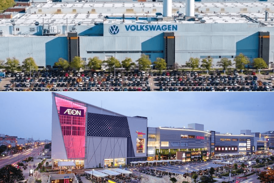 Ngay tháng sau, TTTM Aeon, nhà máy ô tô Volkswagen dự kiến khởi công tại thành phố đáng sống nhất Việt Nam