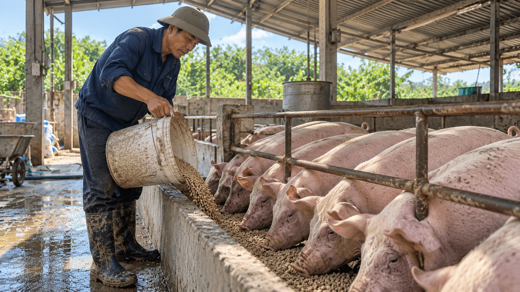Thị trường hàng hóa ngày 23/10: Heo hơi thủng đáy 46.000 đồng/kg, cao su tiếp tục suy yếu
