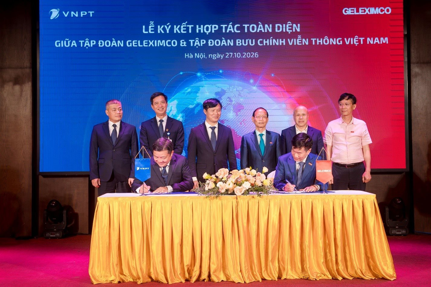 Geleximco, ABBank hợp tác cùng VNPT: kết nối nguồn lực, gia tăng giá trị cho khách hàng các bên
