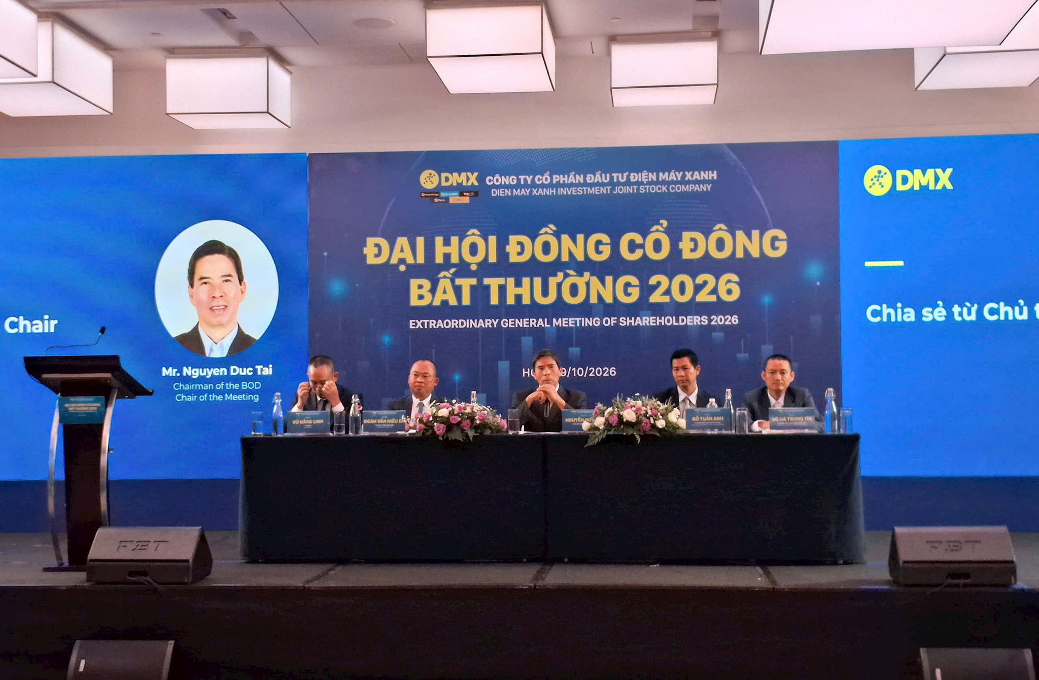 Biểu quyết một 'phần thưởng khó nhằn', ông Nguyễn Đức Tài nói thẳng: "Nếu cổ đông thấy mấy ông này ăn dày quá thì sẽ biểu quyết là không"