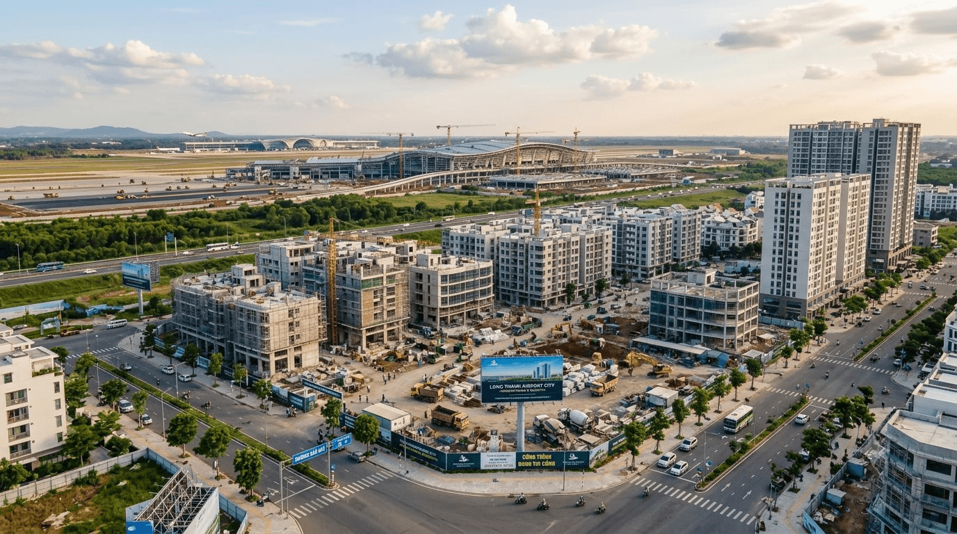 Quỹ đất sân bay - "Cực tăng trưởng" mới của thị trường bất động sản