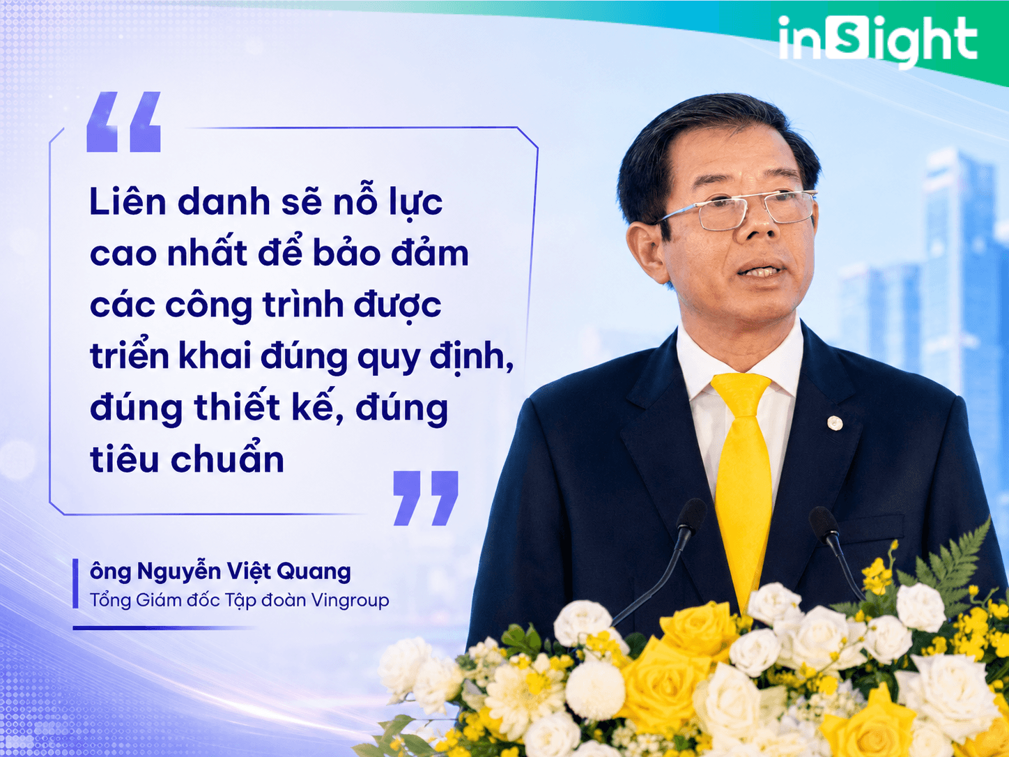 Ông Nguyễn Việt Quang - Tổng Giám đốc Tập đoàn Vingroup