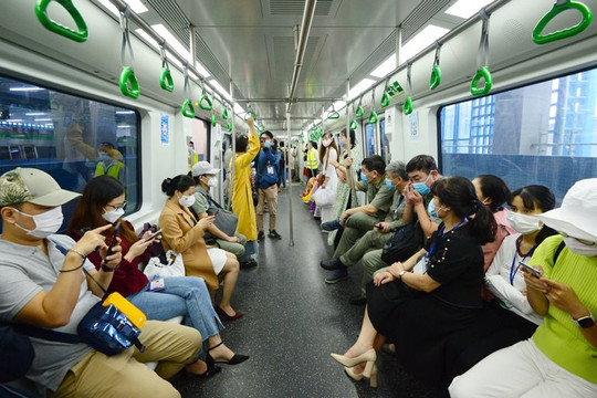Đường sắt Cát Linh - Hà Đông đã chở gần 166.000 lượt khách