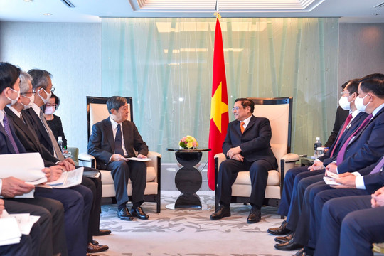 Thủ tướng Phạm Minh Chính đề nghị Nhật Bản hỗ trợ vốn ODA thế hệ mới trong 6 lĩnh vực