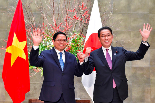 Tuyên bố chung Việt Nam – Nhật Bản: Nâng tầm và thúc đẩy các mặt quan hệ hợp tác giữa hai nước