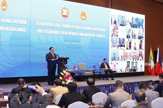 Thủ tướng Phạm Minh Chính đề nghị tạo điều kiện cho lưu chuyển hàng hóa trong ASEAN