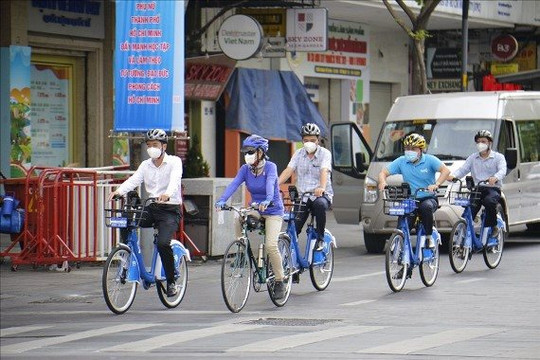 Dịch vụ xe đạp công cộng đầu tiên tại Việt Nam chính thức hoạt động