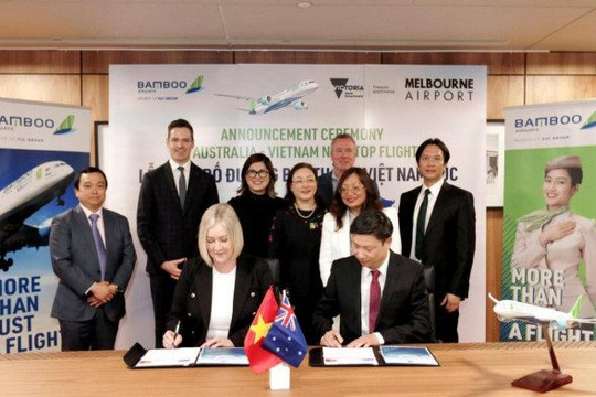 Bamboo Airways chính thức mở đường bay thẳng tới Australia 