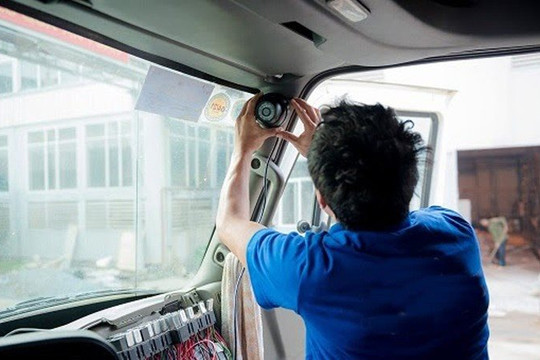 Kiên quyết xử lý xe vận tải không lắp camera giám sát hành trình
